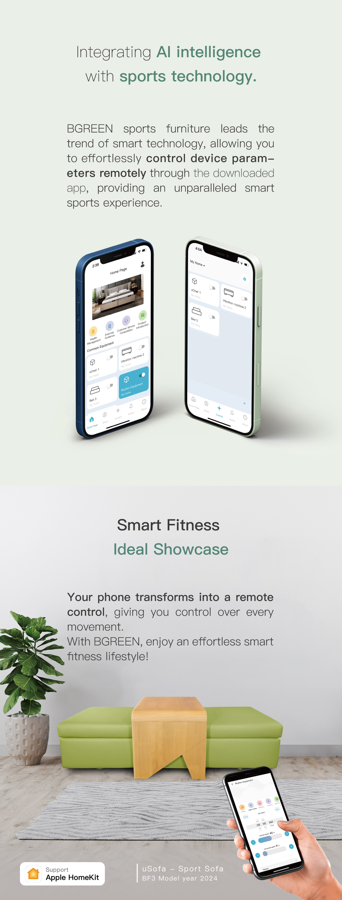 Integrating AI intelligence with sports technology. Your phone transforms into a remote control, giving you control over every movement.