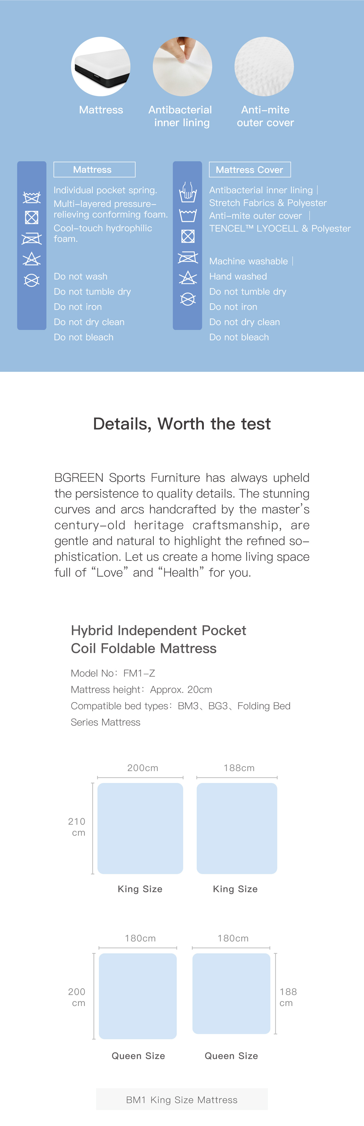 Details, Worth the test